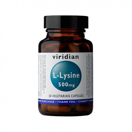 L- lizyna 500mg 30kaps. Viridian