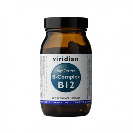 Viridian High Twelve B-Complex B12 90 kaps.