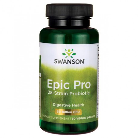 Epic-Pro Probiotyk 25 szczepów 30 mld 30 kaps. Swanson