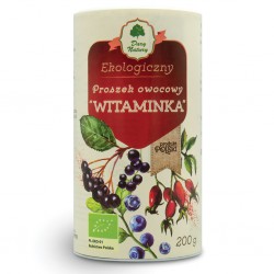 BIO Proszek Owocowy "Witaminka" 200g Dary Natury