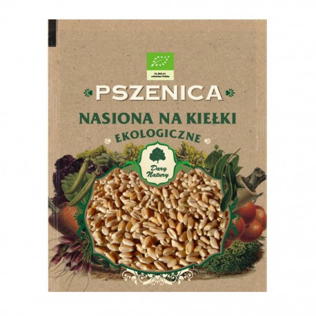 Ekologiczna Pszenica na Kiełki 50g Dary Natury
