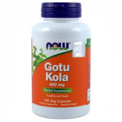 NOW Foods Gotu Kola 450Mg 100kaps.