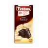 Czekolada gorzka z bananami bez dodatku cukru Torras 75g