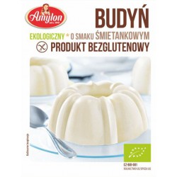 BUDYŃ ŚMIETANKOWY (BEZGLUTENOWY) BIO 40 g - AMYLON