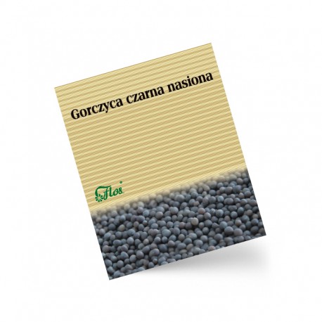 Gorczyca czarna nasiona 50 g Flos