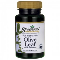 Swanson Fs Olive Leaf (liść oliwny) 400mg 60kaps.