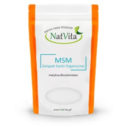 MSM siarka organiczna proszek doypack 400g NatVita