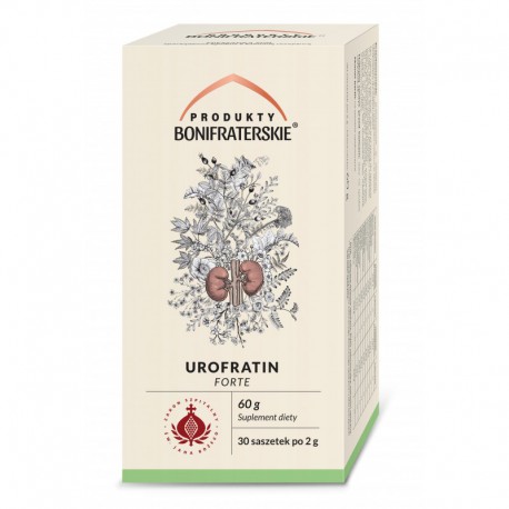 Urofratin Forte 30sasz. x2g Produkty Bonifraterskie