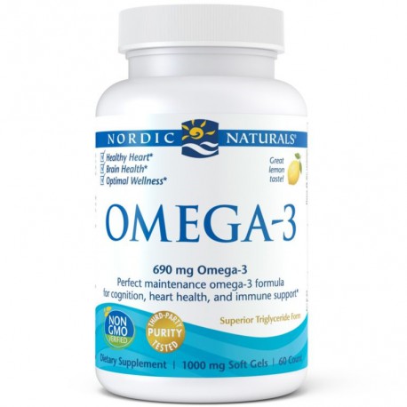 Nordic Naturals Omega-3 60 kapsułek