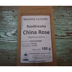 Nasiona na kiełki – rzodkiewka China Rose 100g