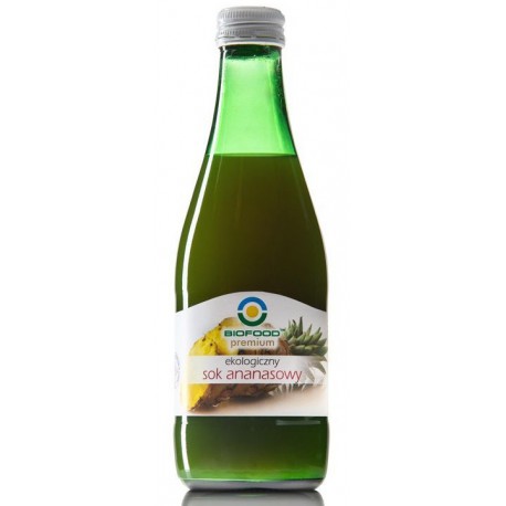 SOK ANANASOWY BIO 300 ml - BIO FOOD