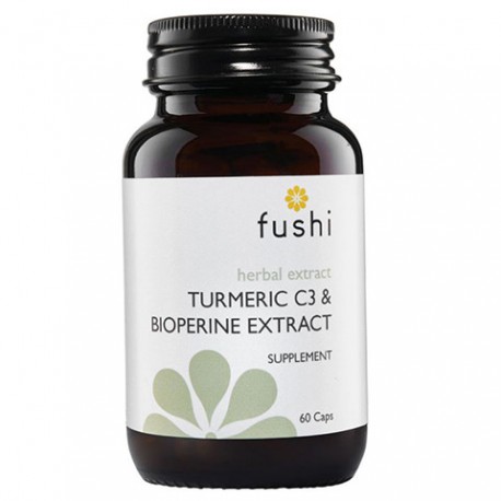 Fushi Turmeric C3 & Bioperine Extract 60 kapsułek