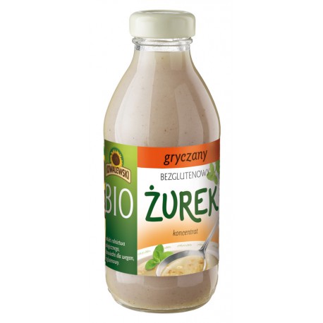 ŻUREK GRYCZANY BEZGLUTENOWY KONCENTRAT BIO 320 ml - KOWALEWSKI