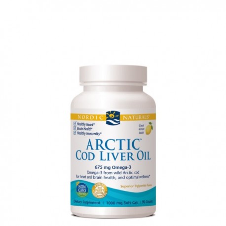 Nordic Naturals Arctic Cod Liver Oil 90kaps.