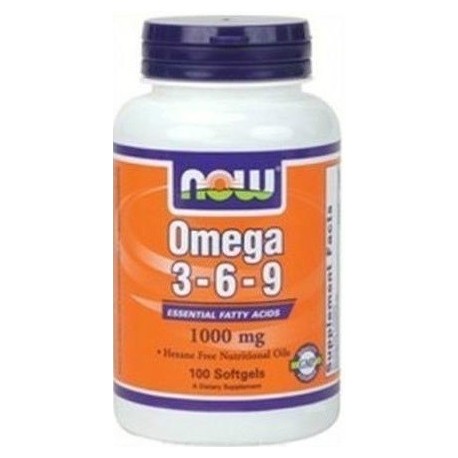 Now Foods Omega 3-6-9 1000mg 100kaps.