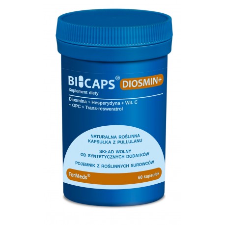 BICAPS® DIOSMIN+ diosmina complex 60kaps. Formds