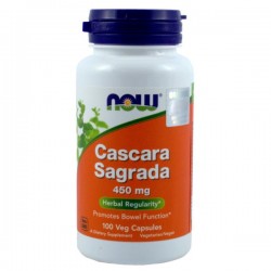 Now Foods Cascara Sagrada 450mg 100kaps.