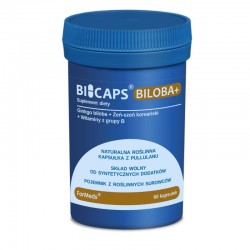 Formeds BICAPS® BILOBA+  60kaps. Miłorząb z dodatkami