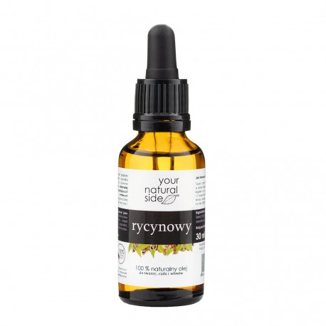 Olej Rycynowy nierafinowany Organic 30ml Your Natural Side