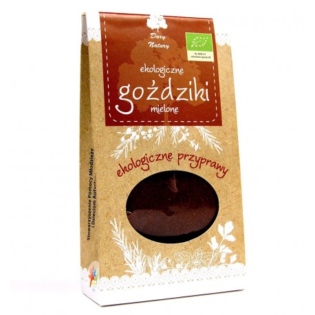 GOŹDZIKI MIELONE BIO 30 g - DARY NATURY