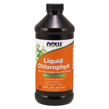 NOW Foods CHLOROFIL w płynie  473ml Liquid Chlorophyll