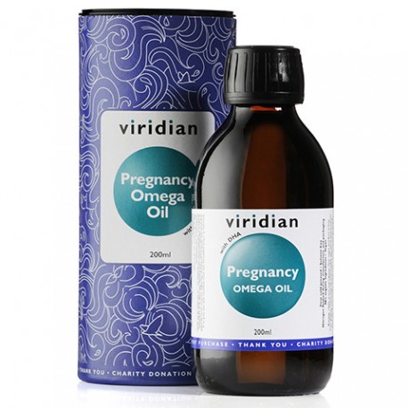 Pregnancy Omega Oil - Olej Omega dla Kobiet w Ciąży 200ml Viridian
