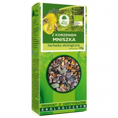 HERBATKA Z KORZENIEM MNISZKA CYTRUSOWA BIO 100 g - DARY NATURY