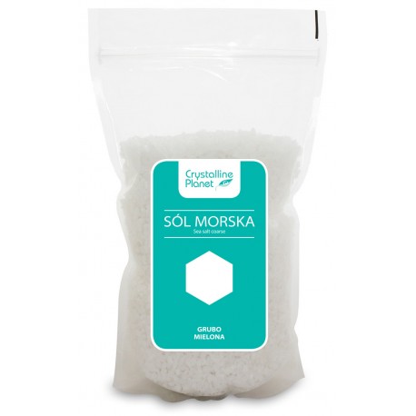 SÓL MORSKA GRUBO MIELONA 1 kg - CRYSTALLINE PLANET