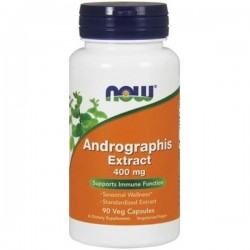 Now Foods Andrographis Extract (Brodziuszka wiechowata) 400mg  90kaps.