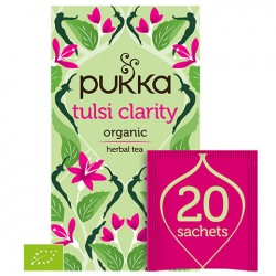 Pukka Herbata Tulsi (święta bazylia) Clarity BIO 20 saszetek