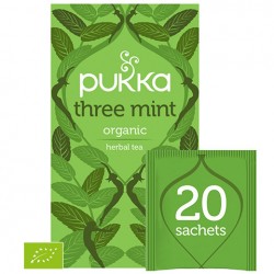 Pukka Herbata Three Mint ( 3 mięty) BIO 20 saszetek