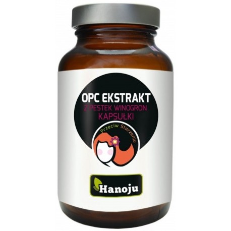 Hanoju Opc Ekstrakt z Winogron 400mg 90kaps.