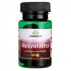Swanson Resveratrol (Resweratrol) 100mg 30kaps.