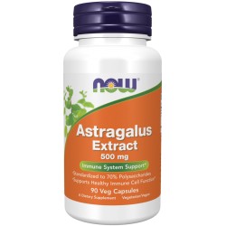 Astragalus Extract (Ekstrakt z traganka) 500 mg90 kapsułek wegetariańskich NOW
