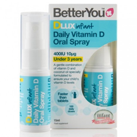 Witamina D dla Niemowląt w Sprayu (infant vitamin D) 15ml DLUX