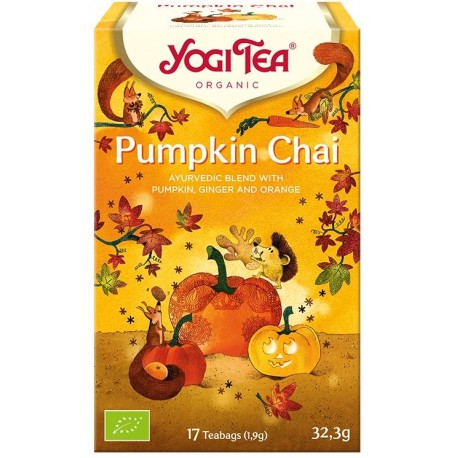 HERBATKA DYNIOWA (PUMPKIN CHAI) BIO (17 x 1,9 g) 32,3 g - YOGI TEA