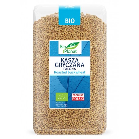 KASZA GRYCZANA PALONA BIO 1 kg - BIO PLANET