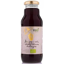 SYROP MALINOWY SŁODZONY CUKREM TRZCINOWYM NFC BIO 300 ml - VERO