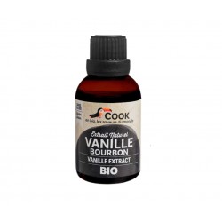 Ekstrakt z wanilii  aromat waniliowy Bourbon  bez cukru bez glutenu 50ml Cook Bio Vanille Bourbon