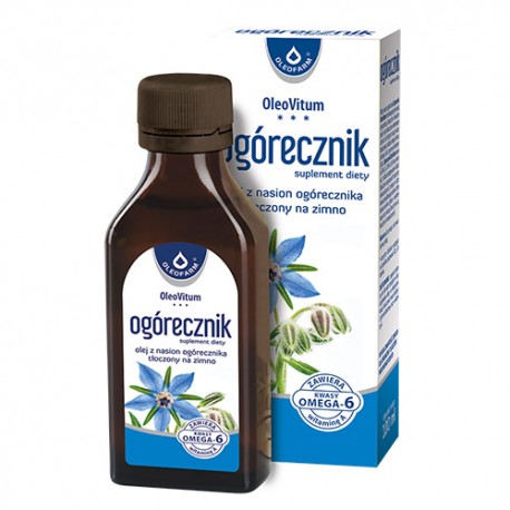 Olej z Ogórecznika OleoVitum 100 ml Oleofarm