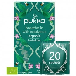 Pukka Herbata Breathe In BIO 20 saszetek Eukaliptus
