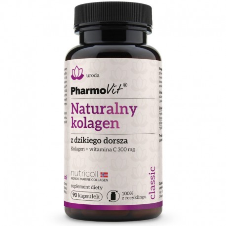 Pharmovit Naturalny Kolagen z dzikiego dorsza 90kaps.