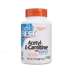 Doctor's Best Acetylo-L- Karnityna plus Biosint Carnitines 500 mg 60kaps.