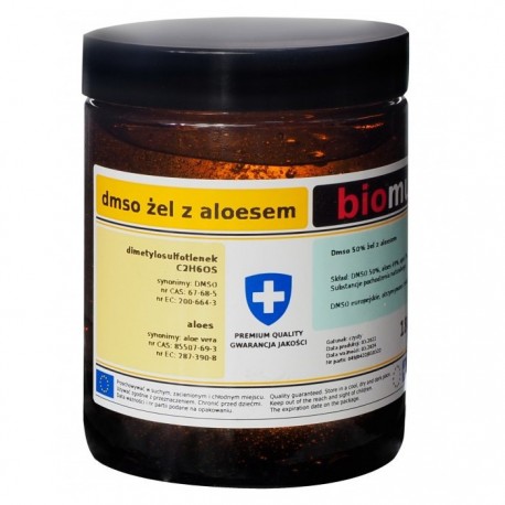 DMSO żel z aloesem 180 ml biomus