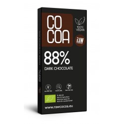 CZEKOLADA CIEMNA 88 % BEZGLUTENOWA BIO 50 g - COCOA