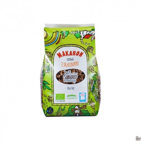 Makaron z płaskurki świderki BIO 400g  BIO Babalscy