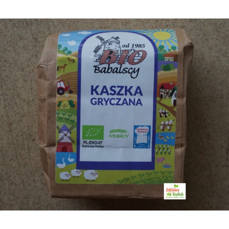 KASZKA Gryczana BIO 400g BIO Babalscy