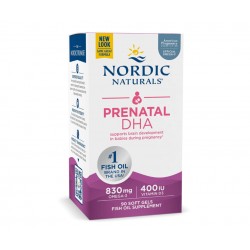 Nordic Naturals Prenatal DHA- BEZSMAKOWE- 90kaps. Kwasy DHA Kobieta