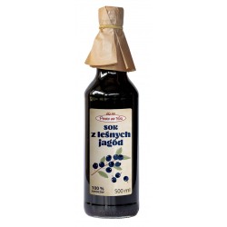 SOK Z LEŚNYCH JAGÓD 500 ml - PROSTO ZE WSI