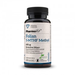 Pharmovit Folian 5- MTHF Methyl 600mcg 60 kapsułek